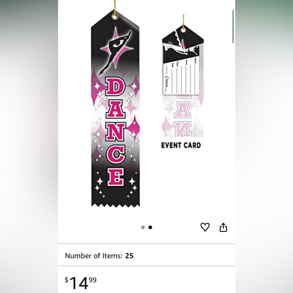 Dance Award Ribbons - Picture 3 of 4